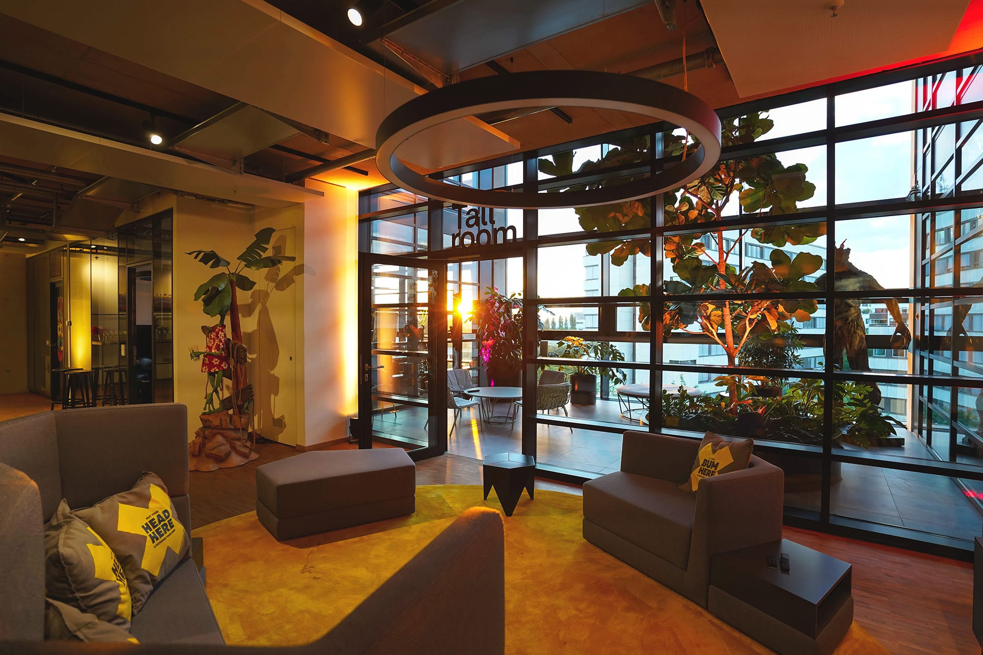 Unsere Lounge – hier entstehen die besten Ideen.